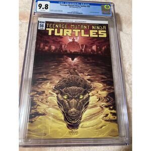 9.8 CGC Rating Teenage Mutant Ninja Turtles #56 Santolouco Cover A Variant